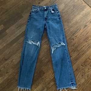 Zara wide leg jeans